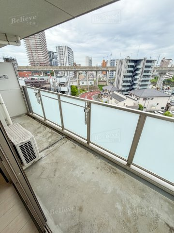 エスペランサ久留米駅前のバルコニー|見晴らしの良いバルコニー♪