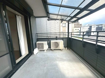【バルコニー】 | 南区大楠１丁目戸建 | ワイドバルコニー
