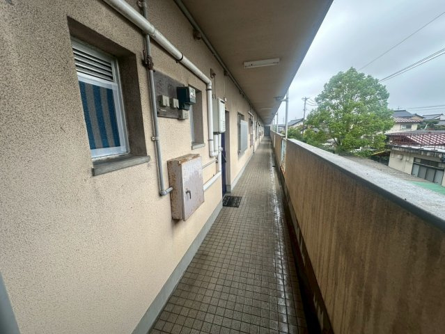 鳥取県米子市 1棟売りマンションのバルコニー