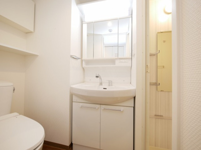 【洗面所】 | セイワパレス東三国駅前 | 洗面所です