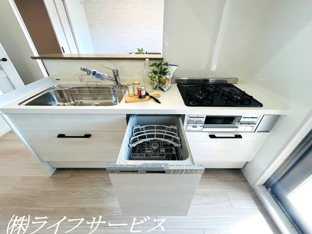 【キッチン】 | グランコート西中島 | 食器洗浄乾燥機付システムキッチン