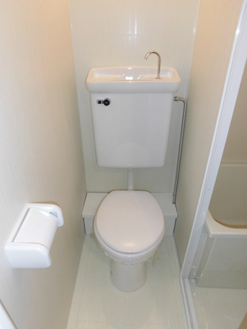 大阪市中央区南船場１丁目の賃貸マンションのトイレ