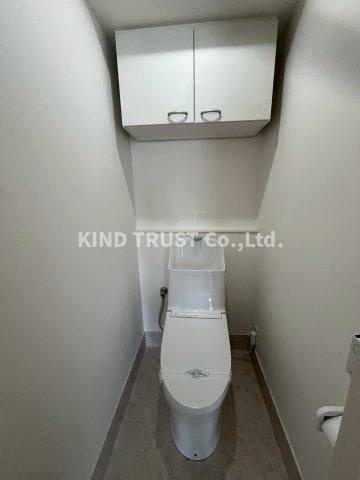 ハイツTESのトイレ|落ち着いたトイレです