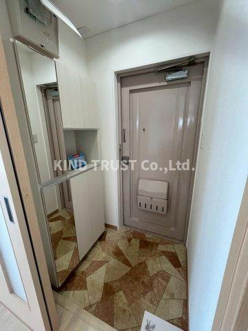 ハイツTESの玄関|毎日通る玄関はこちらです