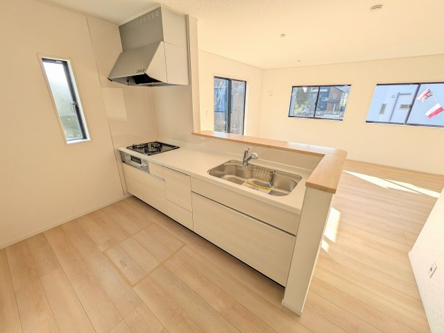 八王子市　川口町　新築一戸建て　８６期のキッチン|～使い勝手の良いシステムキッチン～