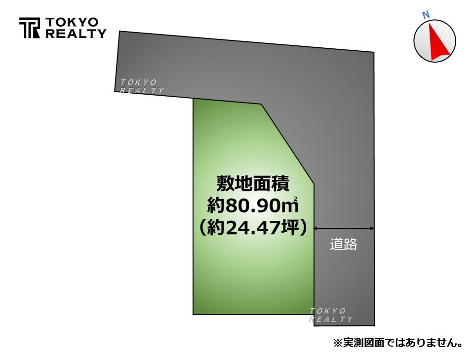 杉並区上荻3丁目　新築戸建の区画図|区画図

ご内見希望・資料請求などお気軽にお問い合わせ下さい！
03-5990-5201