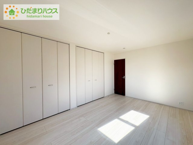 ひたちなか足崎19期　新築戸建　1号棟の寝室|ゆとりのある主寝室！ご家族全員で寝れちゃいます(^^♪