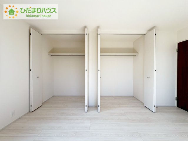 ひたちなか足崎19期　新築戸建　1号棟の収納|居室にゆとりが持てる大収納クローゼット付き♪