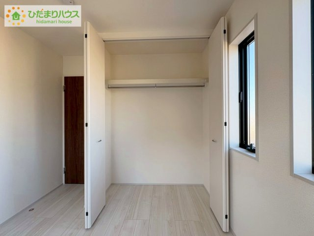 ひたちなか足崎19期　新築戸建　1号棟の収納|洋室B収納