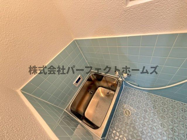 木屋町戸建　賃貸の浴室|日々の疲れを癒すお風呂付です