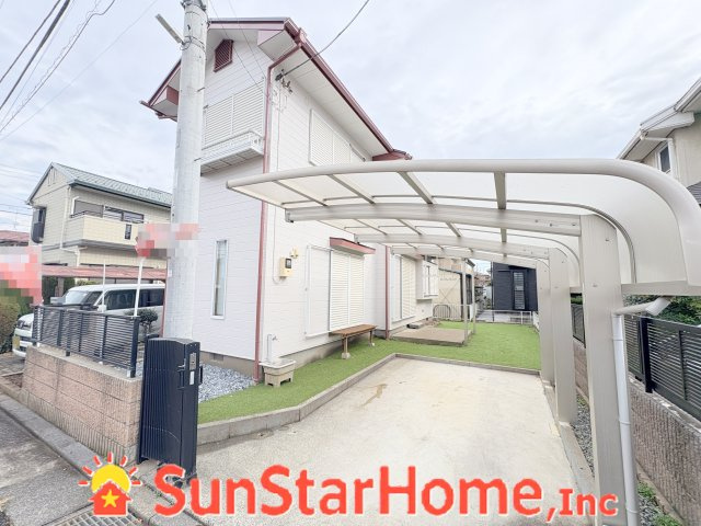 【サンスターホーム】武蔵村山市中原　中古リフォーム住宅の駐車場