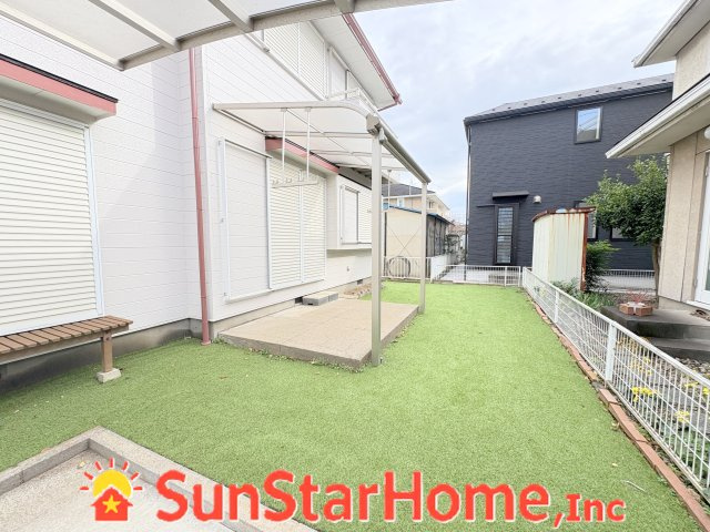 【サンスターホーム】武蔵村山市中原　中古リフォーム住宅の庭