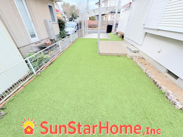 【サンスターホーム】武蔵村山市中原　中古リフォーム住宅の庭