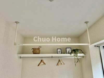 【内装】 | 小島第2スカイハイツ | 室内物干し