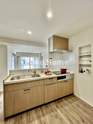 【キッチン】 | 小島第2スカイハイツ | ワイドで収納豊富なシステムキッチン・