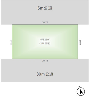 【土地図】 | 【JINSEI】つくばみらい市陽光台事業用地　住宅・AP・事務所等にも多用途対応！