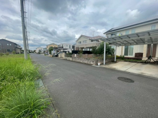 【前面道路含む現地写真】 | 【JINSEI】つくばみらい市陽光台事業用地　住宅・AP・事務所等にも多用途対応！