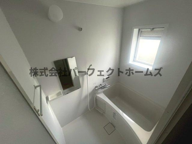 藤が尾4丁目テラスハウス　賃貸の浴室|日々の疲れを癒すお風呂付です