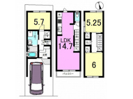 山科区御陵久保町　新築戸建の画像