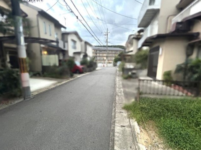 【前面道路含む現地写真】 | 山科区御陵久保町　新築戸建