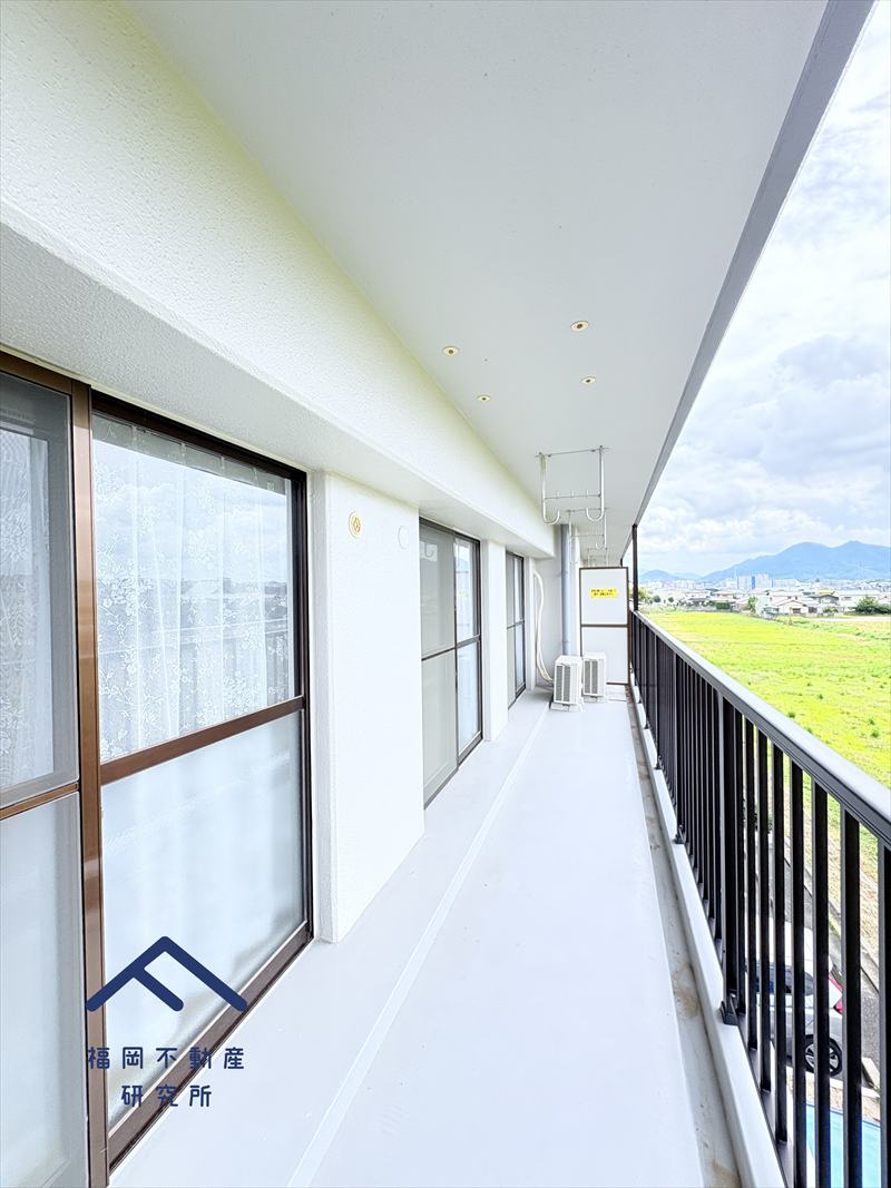 グランピア新宮のバルコニー