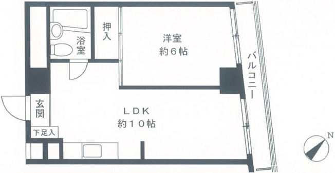 【間取り】 | ワコー人形町マンション