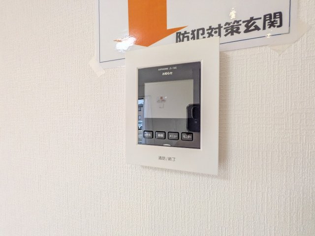 八王子市　川口町　新築一戸建て　８６期のセキュリティ|～TVモニター付インターホン　訪問者の確認に便利です～