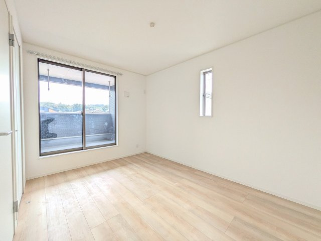 八王子市　川口町　新築一戸建て　８６期の洋室|～2階バルコニーに面している6.0帖の洋室です～