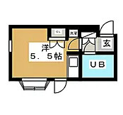 大田区大森北３丁目の一棟アパートの間取り