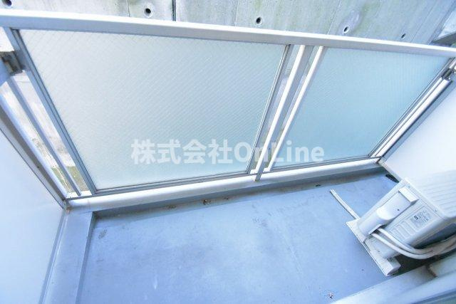 大洋ハイツ永和のバルコニー