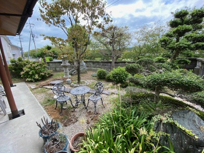 【庭】 | 田布施・さくら橋近く
