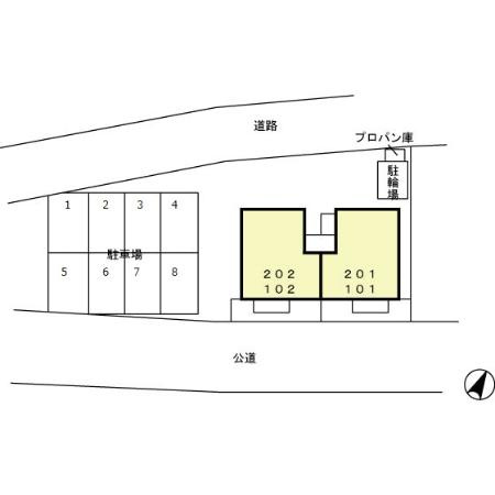 アガパンサスの区画図