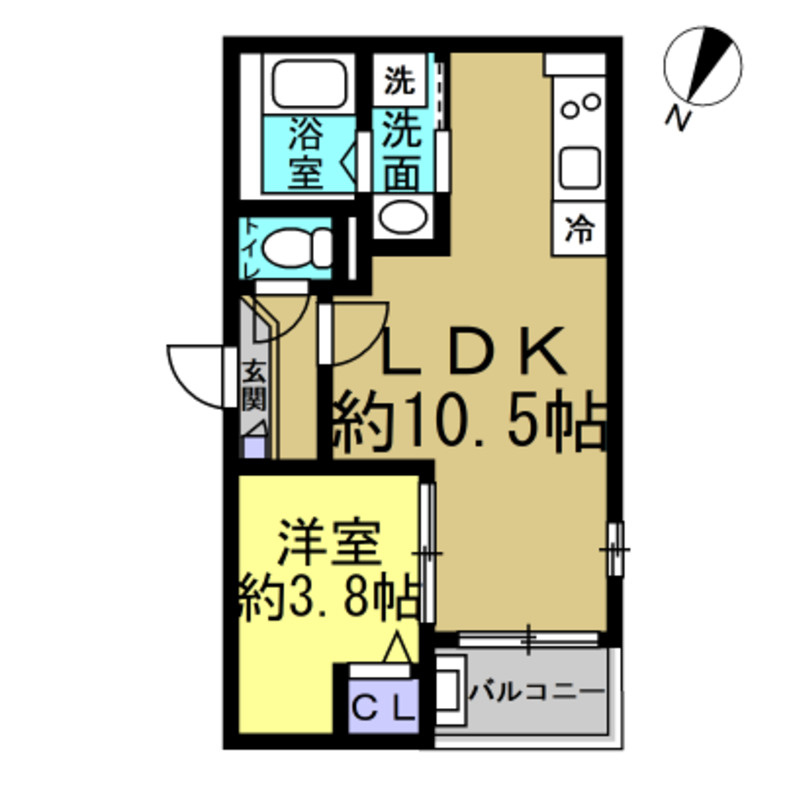 Jack yamatoⅠの間取り