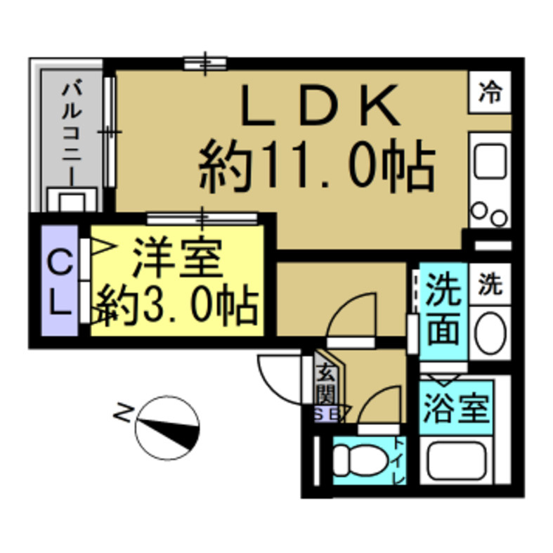 Jack yamatoⅠの間取り