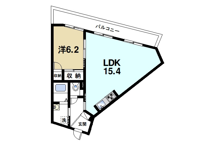 タワーア・ラ・モードの間取り