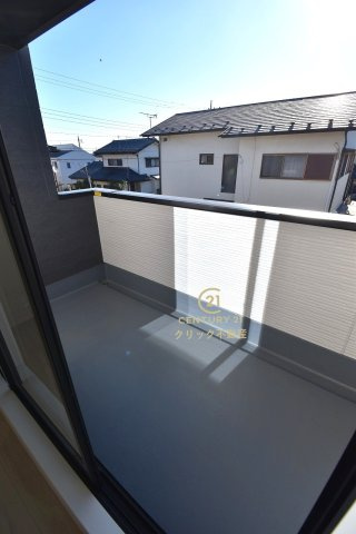 ケイアイフィット　水戸市平須町　13期 　限定1棟！のバルコニー|お部屋から出られるバルコニーです。ちょっと気分転換に外の景色を眺めて深呼吸もいいですね。