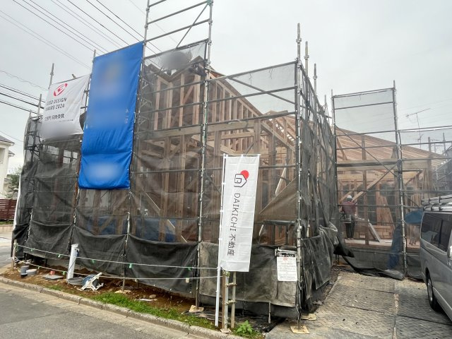 【外観】 | 熊谷市新堀　ブルーミングガーデン　新築戸建　全1棟　1号棟 | 10/14撮影