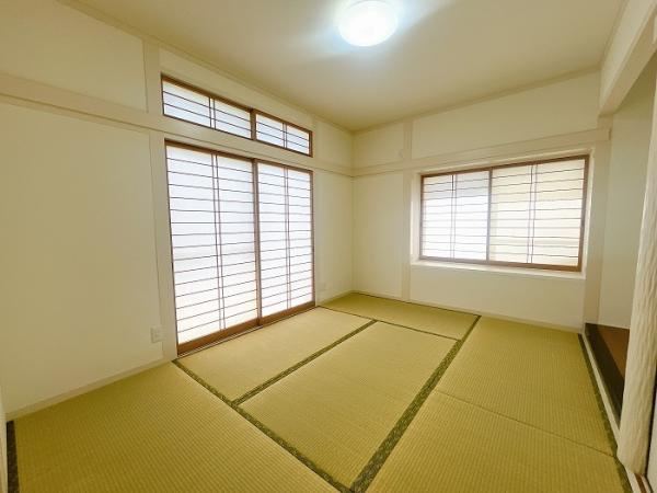 笠岡市大井南　リフォーム済み　中古一戸建て【仲介手数料無料】の和室