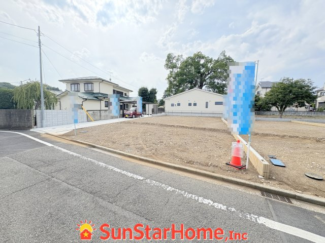 【サンスターホーム】あきる野市二宮　売地3号区の前面道路含む現地写真