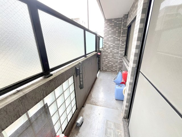 リーベスト立川錦町Ⅱのバルコニー
