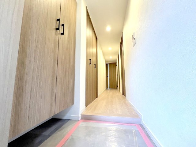 リーベスト立川錦町Ⅱの玄関