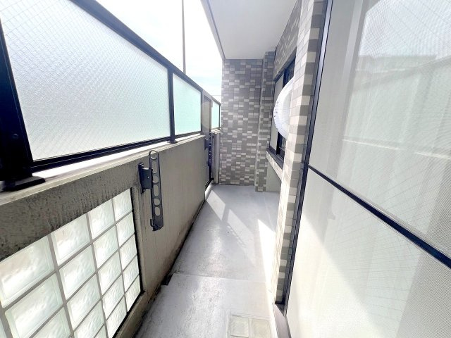 リーベスト立川錦町Ⅱのバルコニー
