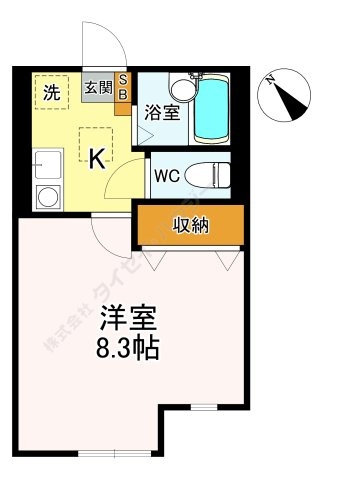 メゾン武蔵の間取り