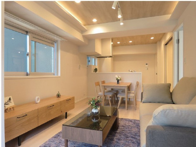 【居間・リビング】 | 【HP限定公開】迦葉三鷹マンション