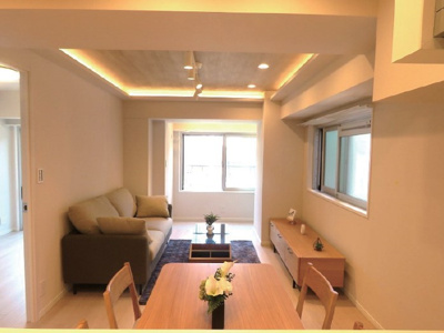 【居間・リビング】 | 【HP限定公開】迦葉三鷹マンション