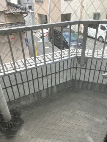 原田ビルのバルコニー