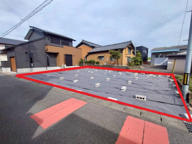 安城市小川町　貸地の外観