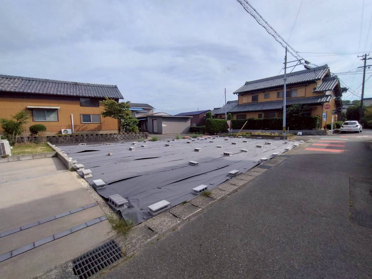 安城市小川町　貸地の外観