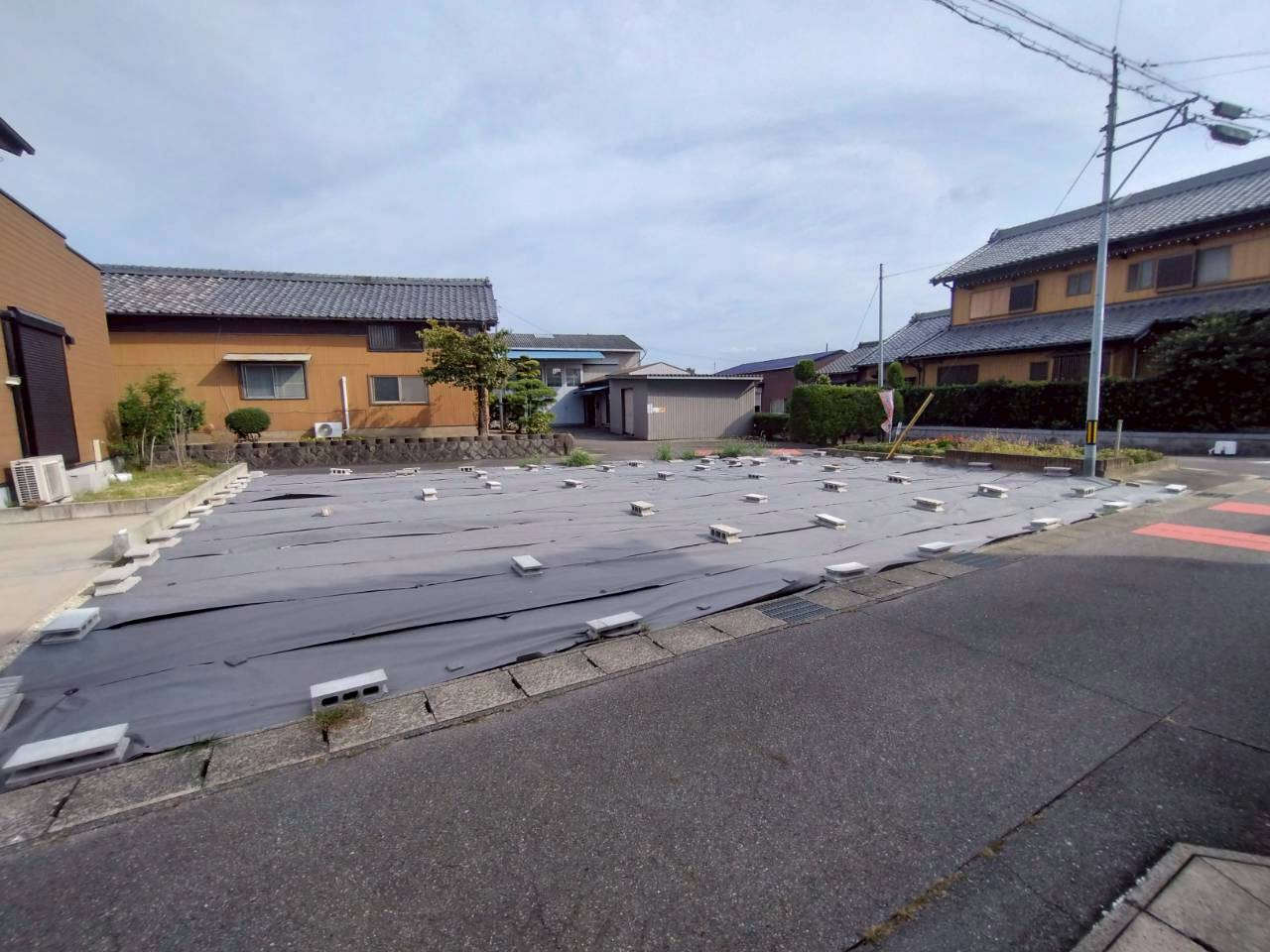 安城市小川町　貸地の外観