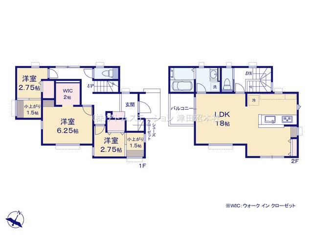 【間取り】 | アトムセレクト薬円台４号棟